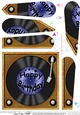 Fun Birthday Record - Fan Pyramage Topper