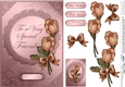 To a Very Special Friend - A5 Quick Card with 3d Decoupage