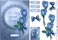 To a Very Special Gran - A5 Quick Card with 3d Decoupage