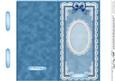 Dl Pearls, Lace and Ribbon Plain Card Base