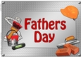 Fathers Day - A4 Handyman Tools Card Topper