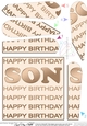Birthday Son - Fan Pyramage Topper