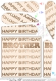 Birthday Brother - Fan Pyramage Topper
