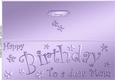 Large DL Birthday Mom quick Cut and Fold Card 
