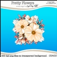 Pretty Flowers - CU4CU Digital Clip Art Set