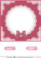 8 x 8 Pearls and Lace Card Fronts