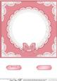8 x 8 Pearls and Lace Card Fronts