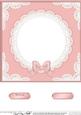 8 x 8 Pearls and Lace Card Fronts