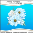 Pretty Flowers - CU4CU Digital Clip Art Set