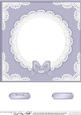 8 x 8 Pearls and Lace Card Fronts
