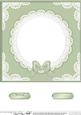 8 x 8 Pearls and Lace Card Fronts
