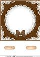 8 x 8 Pearls and Lace Card Fronts