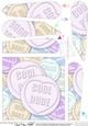 Cool Dude Sweet Heart - Fan Pyramage Topper
