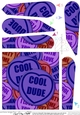 Cool Dude Sweet Heart - Fan Pyramage Topper