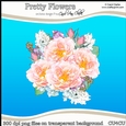 Pretty Flowers - CU4CU Digital Clip Art Set