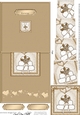 Wedding Cake - No-Hole Easy Over the Edge Card & Spiral Pyramid Topper