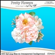 Pretty Flowers - CU4CU Digital Clip Art Set