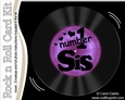Number 1 Sister Record Rock n Roll Kit, envelope and insert