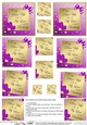 To my Dear Wife with all My Love on your Birthday - Twisted Pyramage sheet