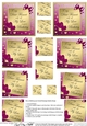 To my Dear Fiancee with all My Love on your Birthday - Twisted Pyramage sheet