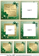 To a Special Couple - Emerald Wedding Anniversary Tunnel Topper