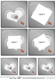 Elegant Hearts - Twisted Tunnel Topper