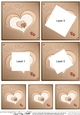 Elegant Hearts - Twisted Tunnel Topper