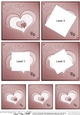 Elegant Hearts - Twisted Tunnel Topper