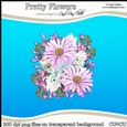 Pretty Flowers - CU4CU Digital Clip Art Set