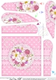 A Touch of Elegance Flowers, Lace & Pearls Fan Pyramage Topper