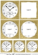 Time to Celebrate Clock - Tunnel Topper