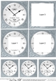 Time to Celebrate Clock - Tunnel Topper