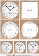 Time to Celebrate Clock - Tunnel Topper