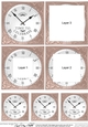 Time to Celebrate Clock - Tunnel Topper