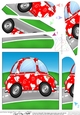 Funky Love Bug Car - Fan Pyramage Topper