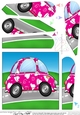 Funky Love Bug Car - Fan Pyramage Topper