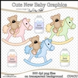 Cute New Baby - CU4CU Digital Clip Art Set