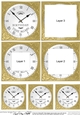 Birthday Clock - Tunnel Topper