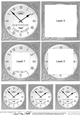 Birthday Clock - Tunnel Topper