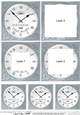 Birthday Clock - Tunnel Topper