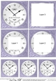 Birthday Clock - Tunnel Topper
