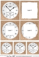 Birthday Clock - Tunnel Topper