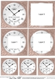 Birthday Clock - Tunnel Topper