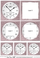 Birthday Clock - Tunnel Topper