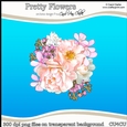 Pretty Flowers - CU4CU Digital Clip Art Set