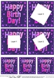 Happy Birthday  - Twisted Tunnel Topper