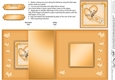 Romantic Love Heart - No-Hole Fold Back Card