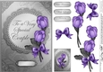 To a Very Special Couple - A5 Quick Card with 3d Decoupage