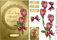 To a Very Special Couple - A5 Quick Card with 3d Decoupage