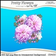 Pretty Flowers - CU4CU Digital Clip Art Set